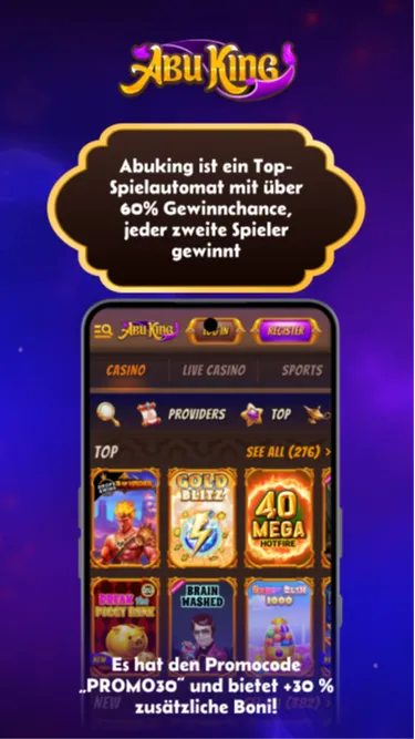 Abu King Casino Screenshot